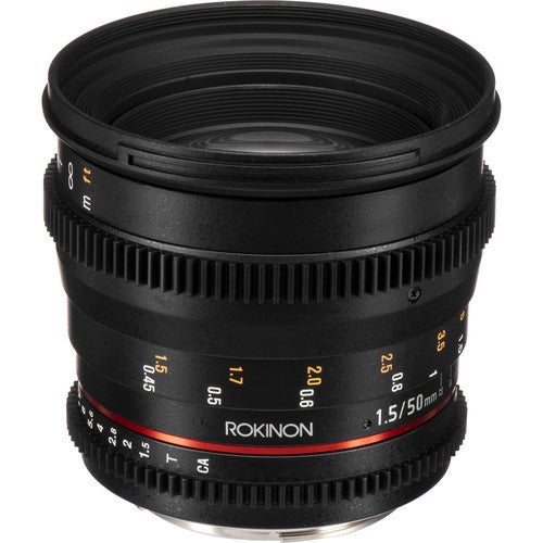 Rokinon, Rokinon DS50M-C 50mm T1.5 Objectif Ciné (Monture EF)