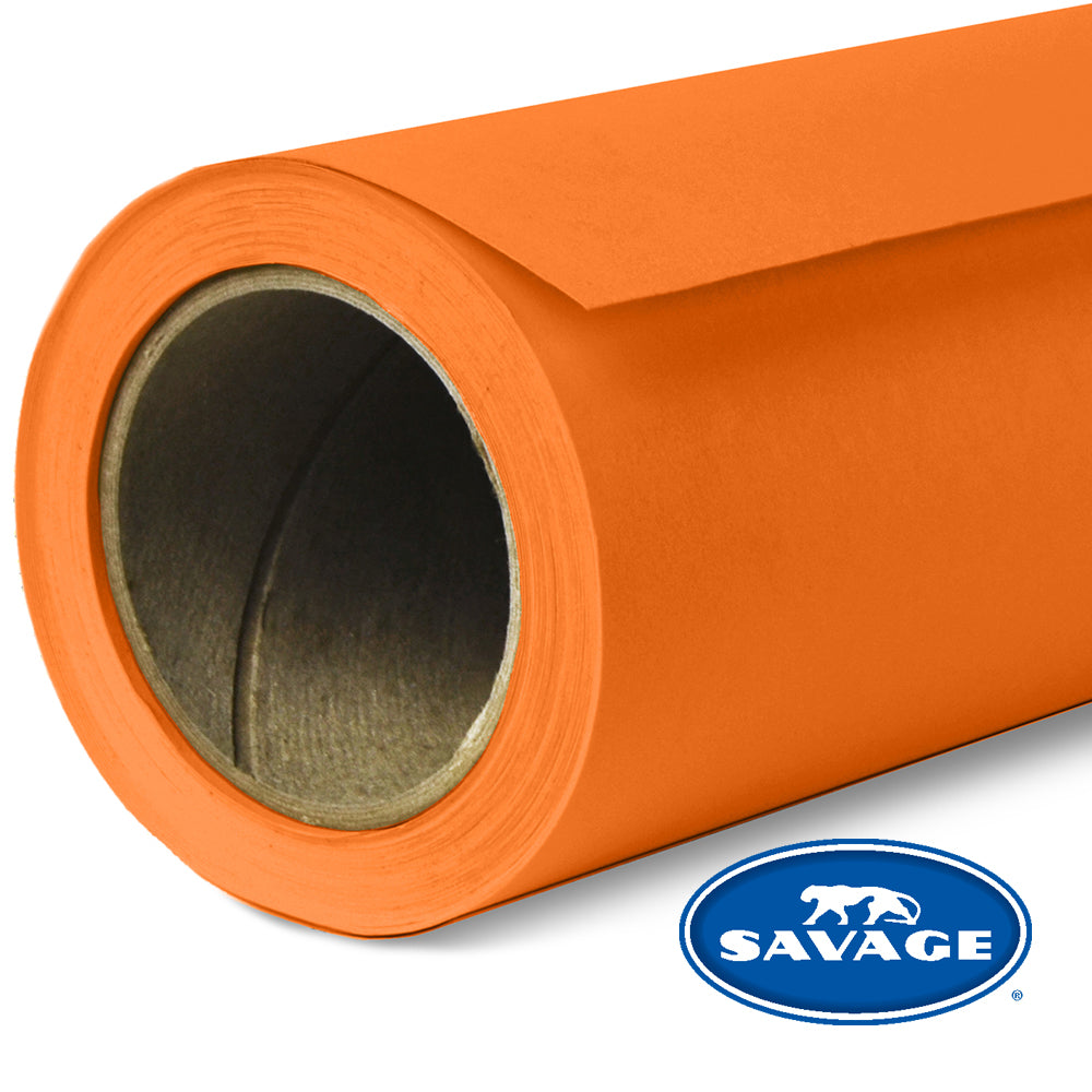 SAVAGE, SAVAGE PAPER BACK DROP 107 - ORANGE