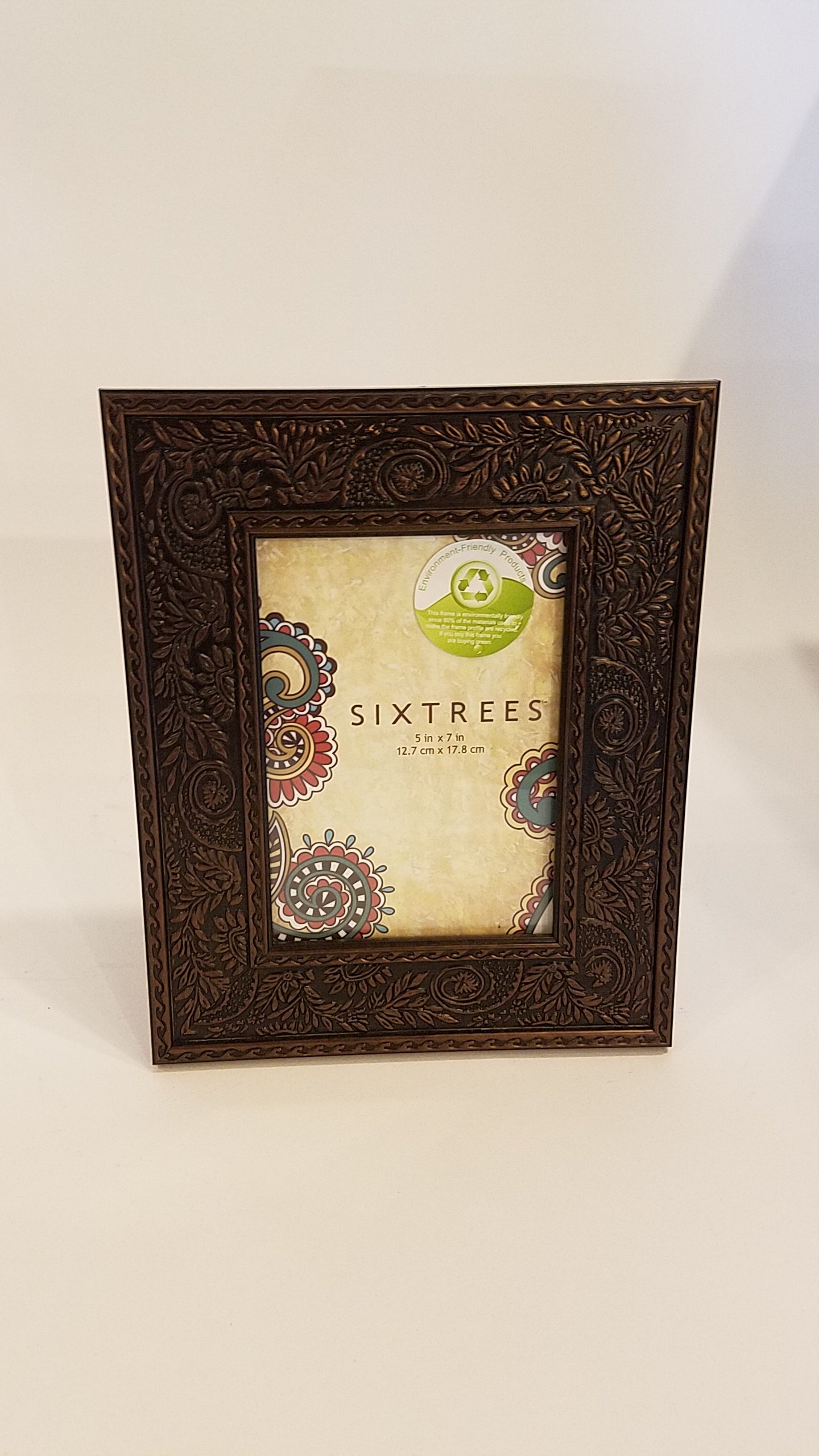 Sixtrees Ltd., Sixtrees 5x7 Bronze Antique Gaufré