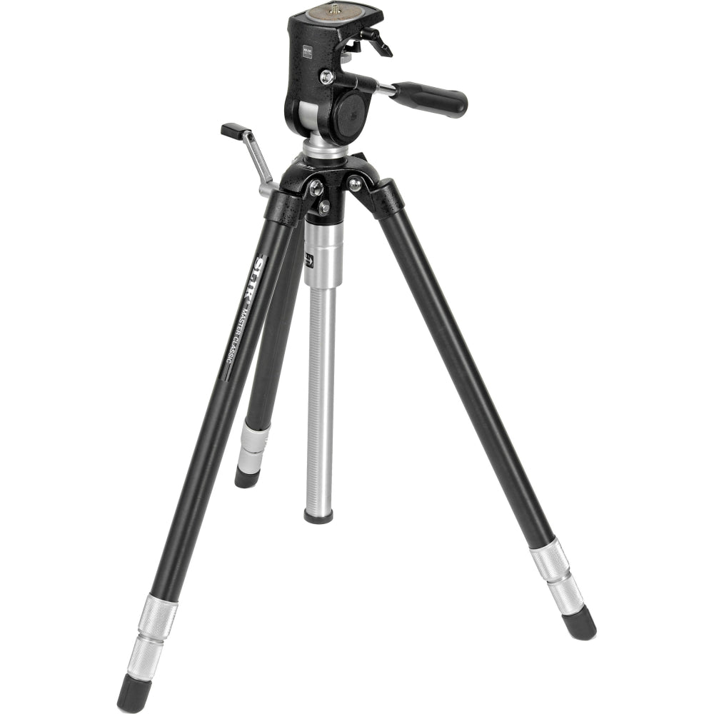 SLIK, Slik Master Classic Tripod avec Master Classic 2-Way, Pan-and-Tilt Head