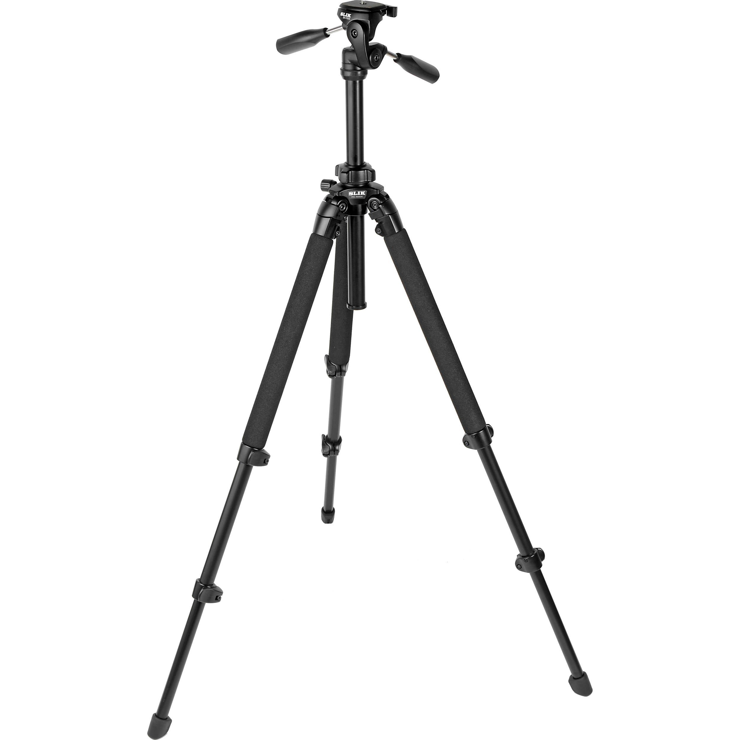 SLIK, Slik Pro 400 DX Tripod with SH-705E 3-Way, Pan-and-Tilt Head (Trépied 400 DX avec tête panoramique et inclinable SH-705E)