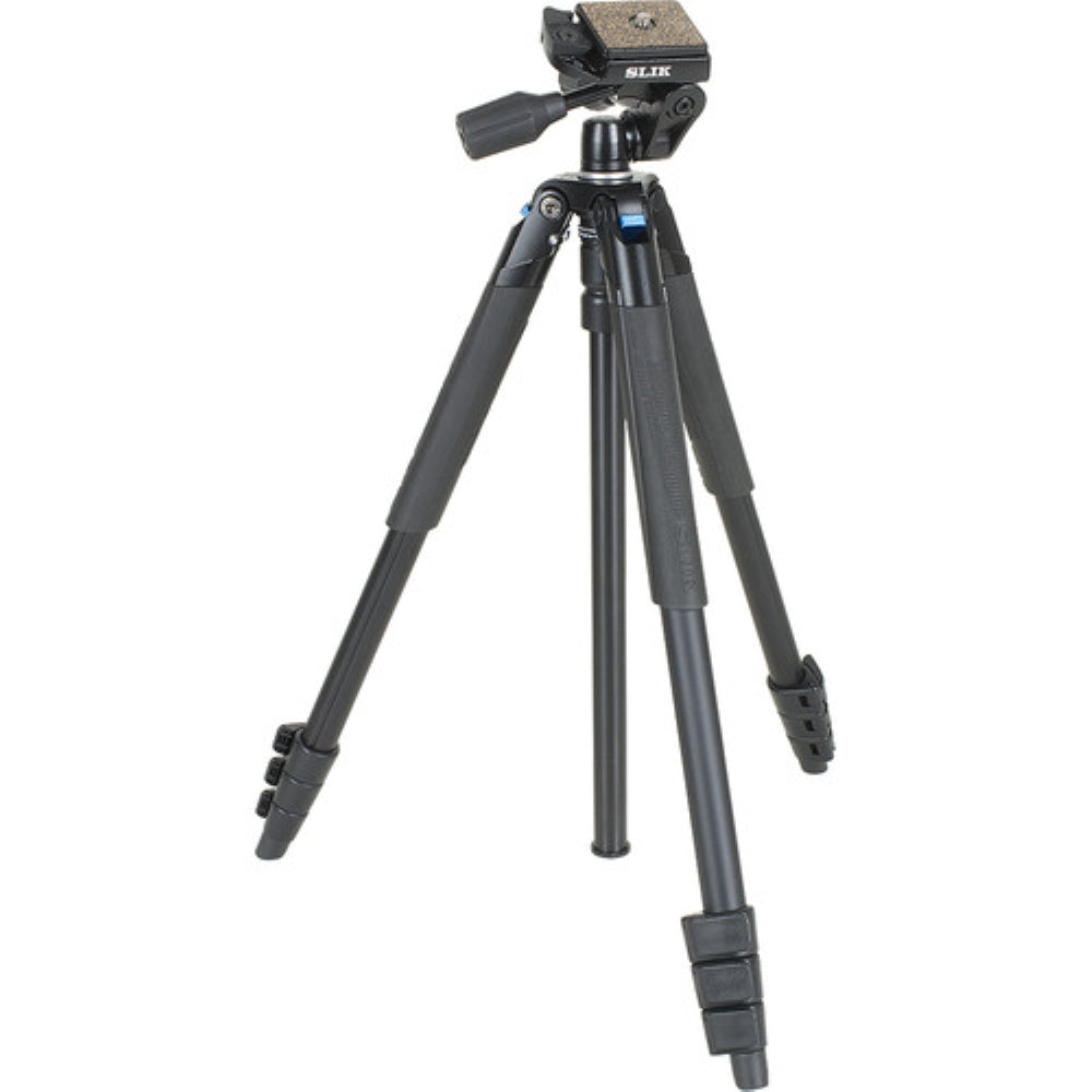 SLIK, Slik Sprint Pro III Tripod with SH-704E 3-Way Pan Head | Matte Black