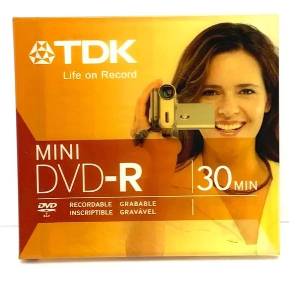 TDK, TDK Mini DVD-R 30 min 1.4GB