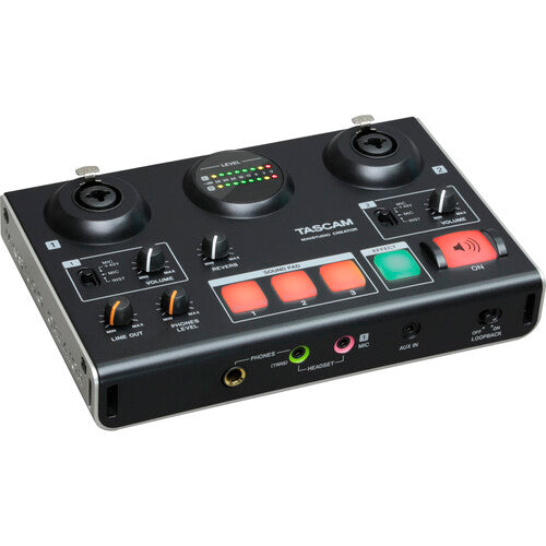 TASCAM, Tascam US42B Ministudio Creator Podcast Studio (Noir)