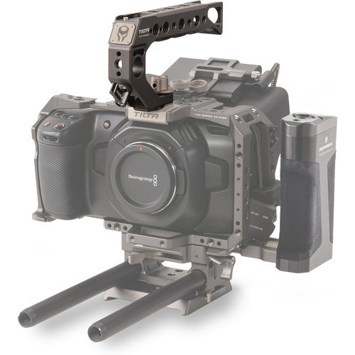 COMPTE, Tilta QRTH Quick Release Top Handle F/Blackmagic 4K Cage, Tilta Gray