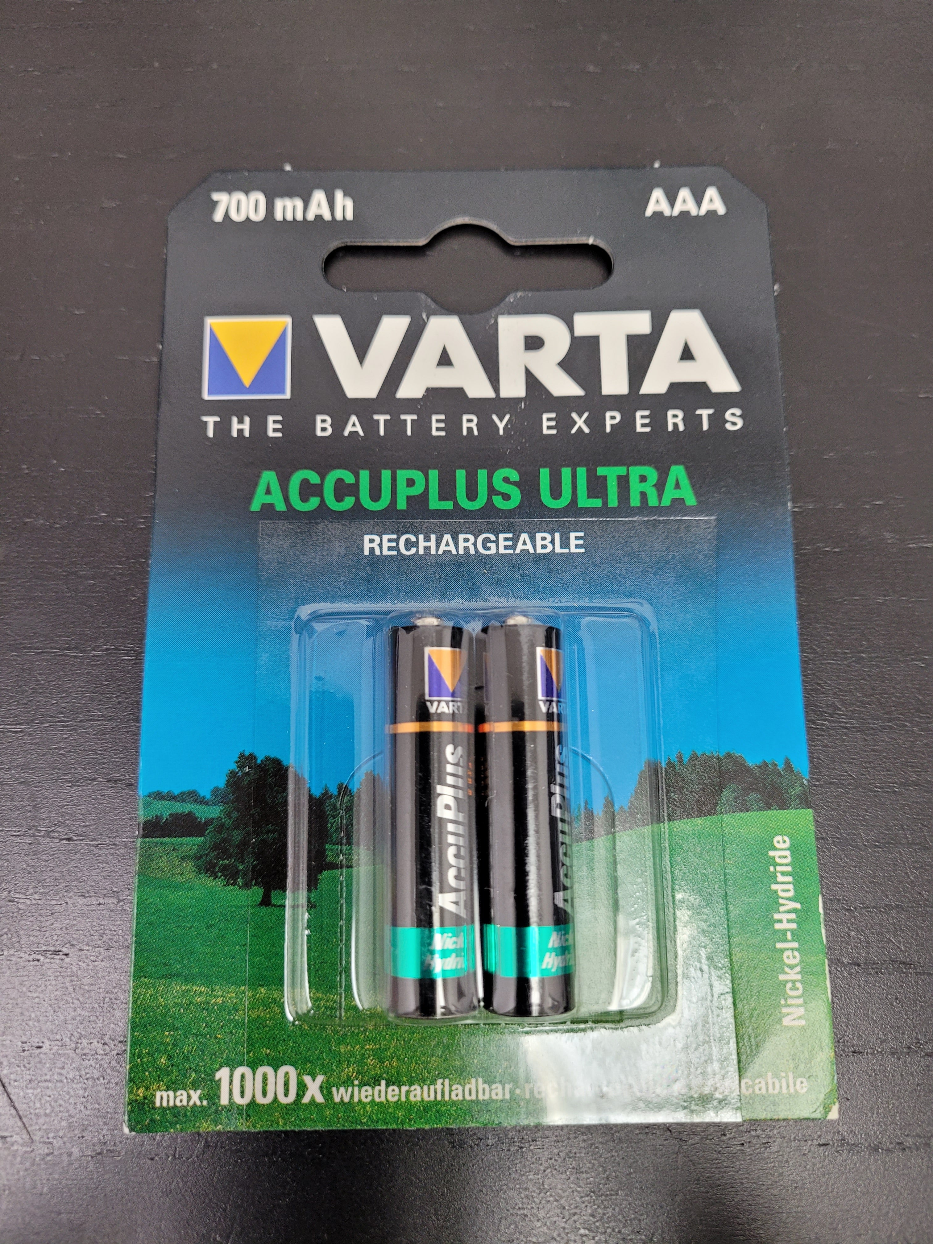 VARTA, Varta AAA2Pk AAA Accuplus Ultra Rechargeable 2Pk