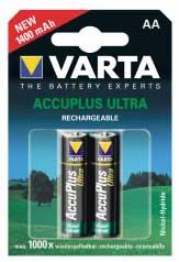 VARTA, Varta AAA2Pk AAA Accuplus Ultra Rechargeable 2Pk