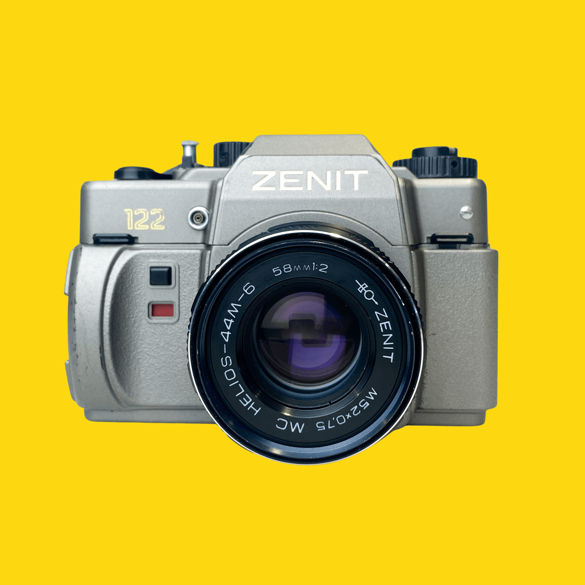 Zenit, Zenit-122 50th Anniversary KMZ Special Edition Appareil photo 35mm avec objectif 58mm Helios F1.8.