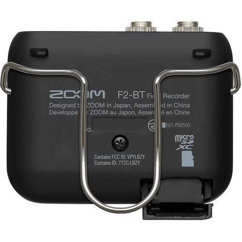 Zoom, Zoom F2BT Enregistreur de terrain portable ultra-compact compatible Bluetooth avec microphone Lavalier