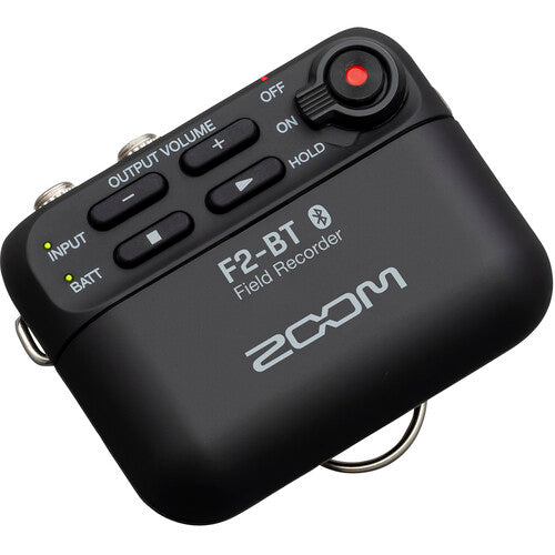 Zoom, Zoom F2BT Enregistreur de terrain portable ultra-compact compatible Bluetooth avec microphone Lavalier